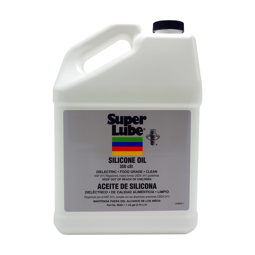 Super Lube Silicone Oil 1US Gallon - Dielectric - Food Grade - Clean